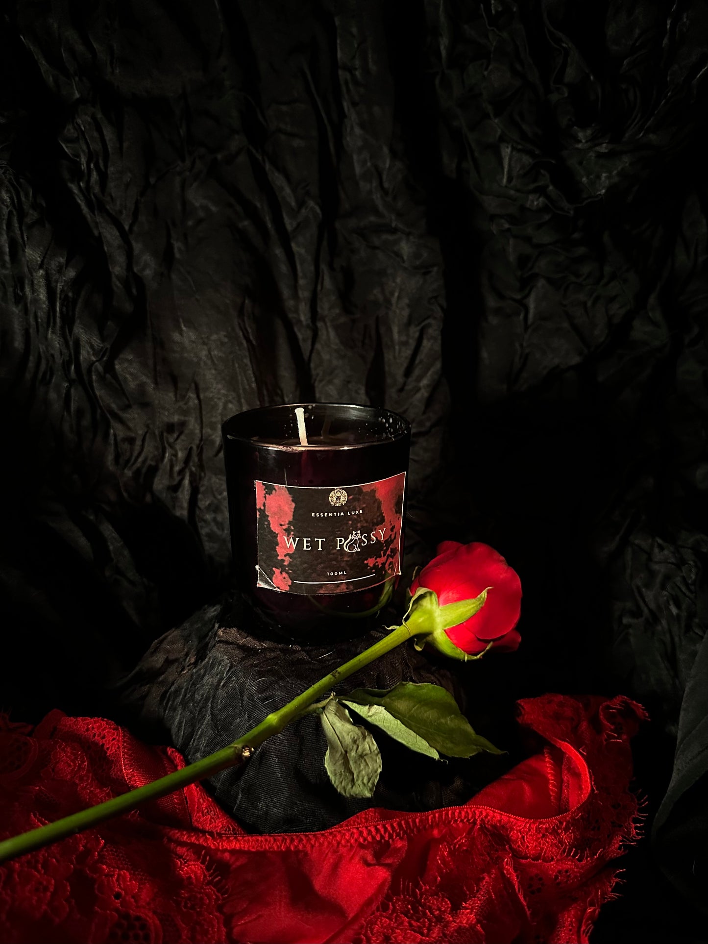 WET P**SY CANDLE