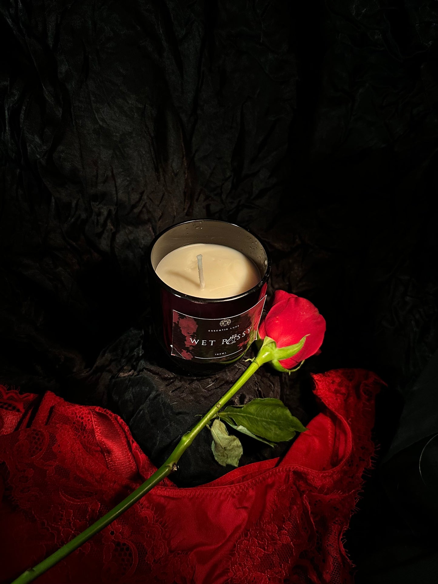 WET P**SY CANDLE